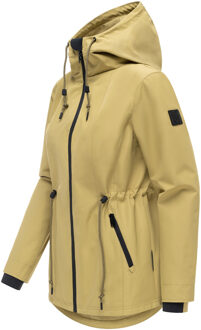 dames tussenjas Blumentanz met capuchon Groen - S