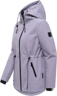 dames tussenjas Blumentanz met capuchon Paars - L