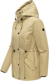 dames tussenjas Bonbonparty met capuchon Groen - 2XL