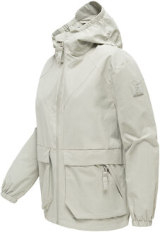 dames tussenjas Donnerwetter met capuchon Grijs - L