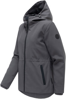 dames tussenjas Katzilein met capuchon Grijs - S