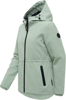 dames tussenjas Katzilein met capuchon Groen - S