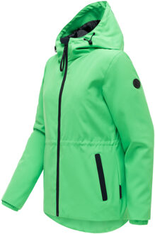 dames tussenjas Katzilein met capuchon Groen - XL