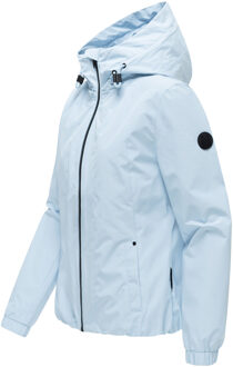 dames tussenjas Yoshikoo met capuchon Blauw - XL