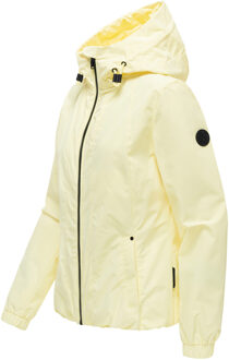 dames tussenjas Yoshikoo met capuchon Geel - 2XL