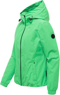 dames tussenjas Yoshikoo met capuchon Groen - XL