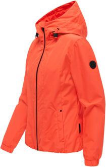 dames tussenjas Yoshikoo met capuchon Oranje - S