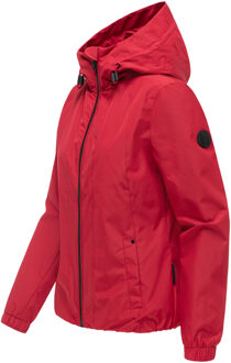 dames tussenjas Yoshikoo met capuchon Rood - XL