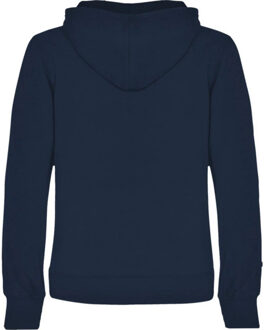 Dames urban hooded polycotton sweatshirt - maat L Blauw