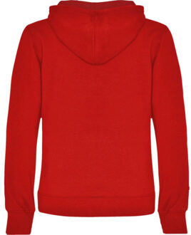 Dames urban hooded polycotton sweatshirt Rood - XXL