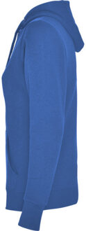 Dames urban hoodie - maat M Blauw