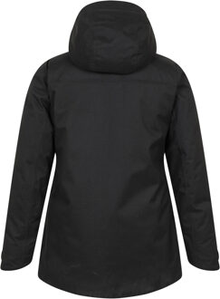 Dames Verbier Textured Waterdichte Skijas (Zwart) - EU 48 / UK 20