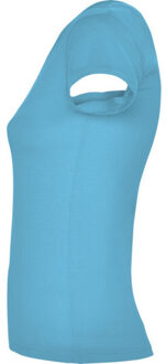 Dames victoria t-shirt Blauw - XXL