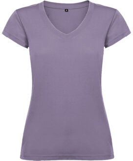 Dames victoria t-shirt Paars - XXL