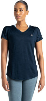 Dames vigilant actief t-shirt Blauw - 38