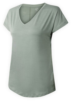 Dames vigilant actief t-shirt Groen - 36