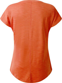 Dames vigilant actief t-shirt Oranje - 44