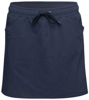 Dames vikka effen rok Blauw - XS