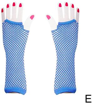 Dames Visnet Handschoenen Punk Half Vinger Nachtclub Etiquette Handschoenen