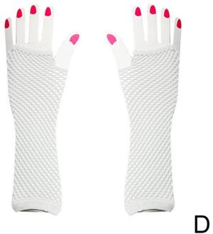 Dames Visnet Handschoenen Punk Half Vinger Nachtclub Etiquette Handschoenen