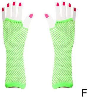 Dames Visnet Handschoenen Punk Half Vinger Nachtclub Etiquette Handschoenen