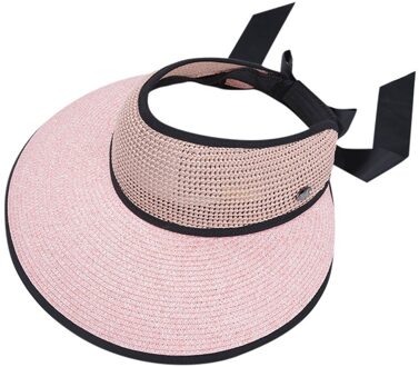 Dames Vrouwen Casual Brede Rand Floppy Opvouwbare Effen Zomer Zon Strand Hoed 2020new Vrouwen Zonnehoed Zomer Hoed Vouwen suns Roze