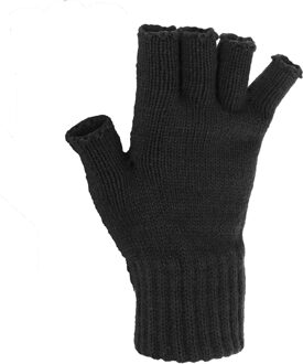 Dames/vrouwen Winterfingerless Gloves (Zwart)