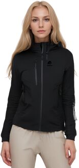 Dames Wandeljack 3-Laags Hardshell Zwart - maat M