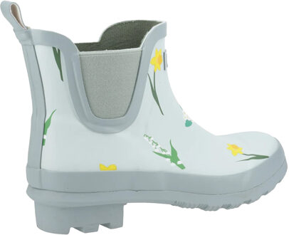 Dames Wild Flowers Wellington Boots (Mint) - EU 36 / UK 3