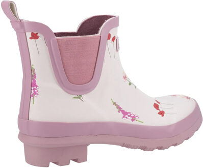 Dames Wilde Bloemen Wellingtonlaarzen (Roze) - EU 40.5 / UK 7