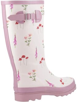 Dames Wildflower Wellingtonboots (Roze) - EU 37 / UK 4