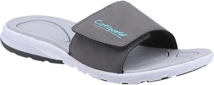 Dames Windrush Gerecycleerde Slippers (Grijs) - EU 36 / UK 3