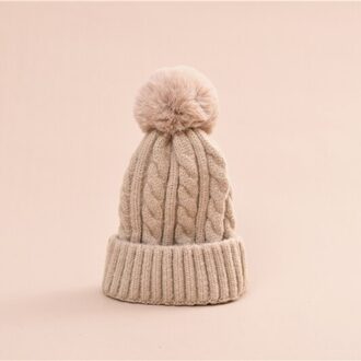 Dames Winter Afneembare Vrouwelijke Beanie Hoed Dikke Warme Winter Hoed Voor Vrouwen Gebreide Beanie Hoed Pompon Beanie Mutsen 9
