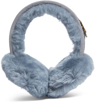 Dames Winter Superzachte Fluffy Blauwe Oorwarmers Warme en Gezellige Oorwarmers Grijs