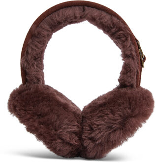 Dames Winter Superzachte Fluffy Bruine Oorwarmers Warme en Gezellige Oorwarmers