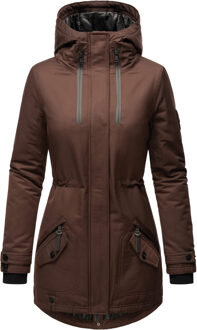 Dames Winterjas Avrille – Warm, Stijlvol & Met Perfecte Lengte Bruin