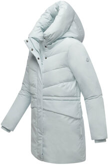dames winterjas Delilah met fleecevoering & verstelbare taille Blauw