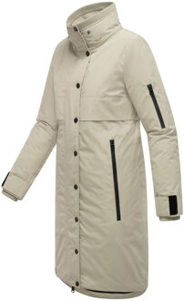 dames winterjas met afneembare capuchon – model Anoukaa Grijs - 3XL