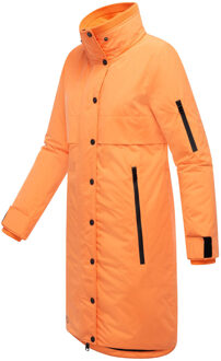 dames winterjas met afneembare capuchon – model Anoukaa Oranje