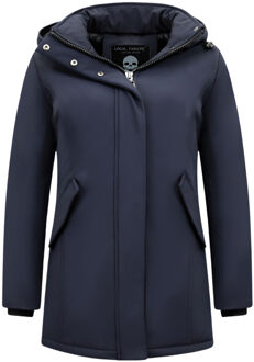 Dames Winterjas Parka - Slim Fit - Blauw