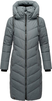 Dames Winterjas Sahnekatzii – Lang & Extra Warm Blauw