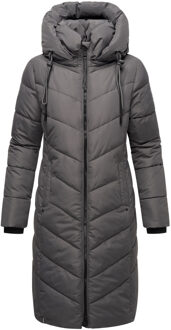 Dames Winterjas Sahnekatzii – Lang & Extra Warm Zwart