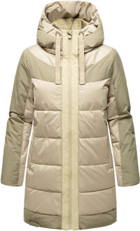 dames winterjas Samtkätzchen – Stijlvol & Warm Grijs - M