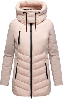 dames winterjas Tivaa XVI met softshell & afneembare capuchon Oranje