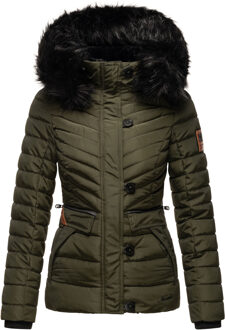 dames winterjas Wisteriaa – Warm & Elegant Groen - XS