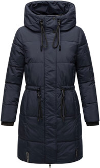 dames winterjas Zuckertatze – Trendy & Warm Blauw - L