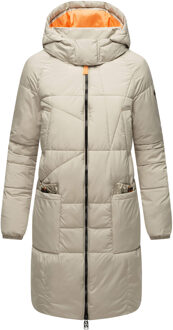 dames wintermantel Bliblablubb – warm & lichtgewicht Grijs - 4XL