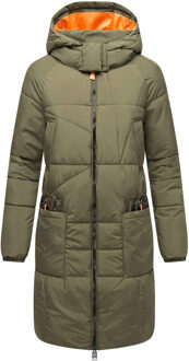 dames wintermantel Bliblablubb – warm & lichtgewicht Groen - 5XL