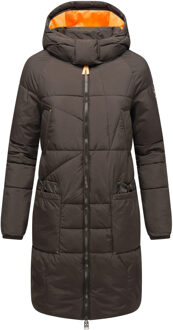 dames wintermantel Bliblablubb – warm & lichtgewicht - maat Zwart