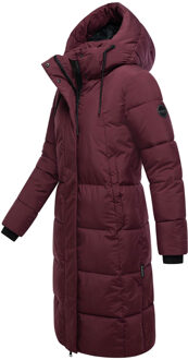 dames wintermantel Chumanii XVI met magnetische zakken Rood